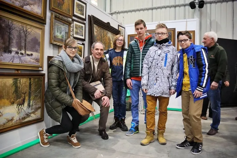 Targi łowiectwa z udziałem uczniów GP nr 1 (zdjęcia)
