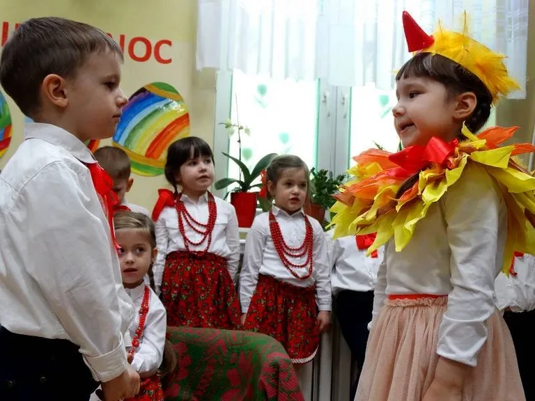 Przedszkolaki przybliżyły tradycje świąteczne