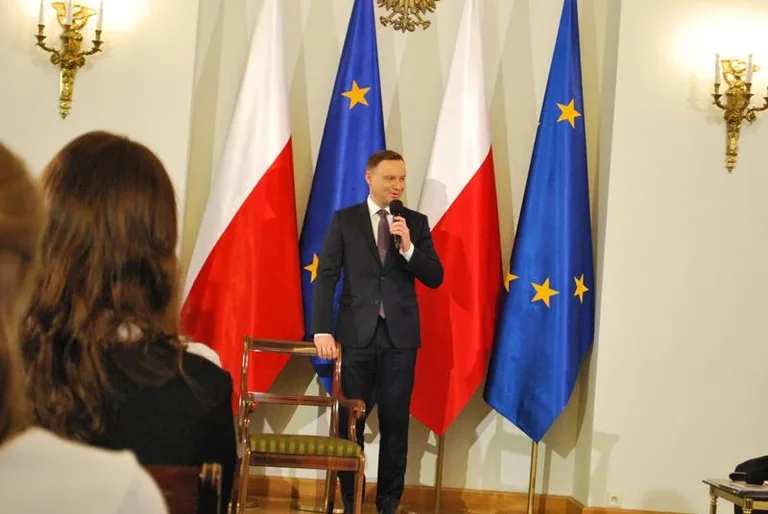 "Rubinek" z wizytą w Pałacu Prezydenckim (zdjęcia)