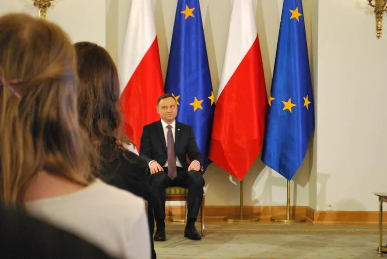 "Rubinek" z wizytą w Pałacu Prezydenckim (zdjęcia)