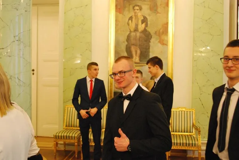 "Rubinek" z wizytą w Pałacu Prezydenckim (zdjęcia)
