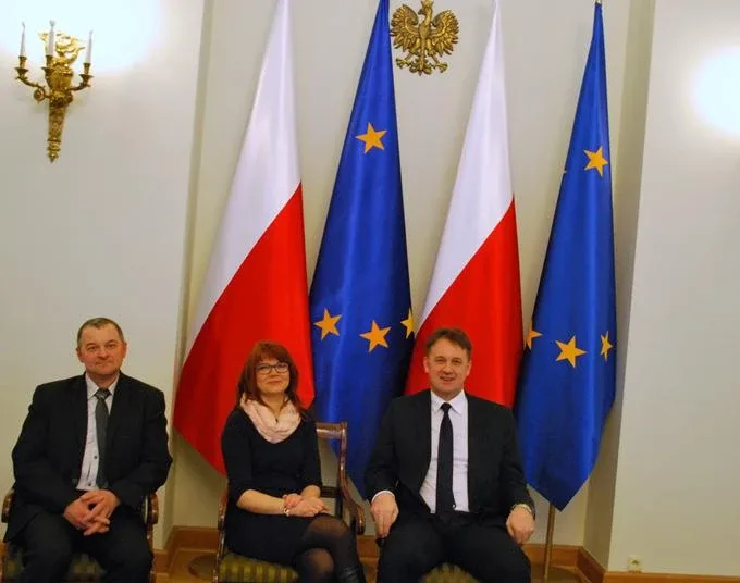 "Rubinek" z wizytą w Pałacu Prezydenckim (zdjęcia)