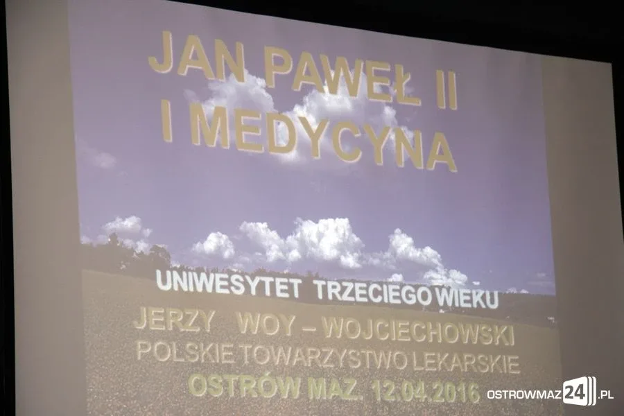 Profesor po raz kolejny dla ostrowskich studentów