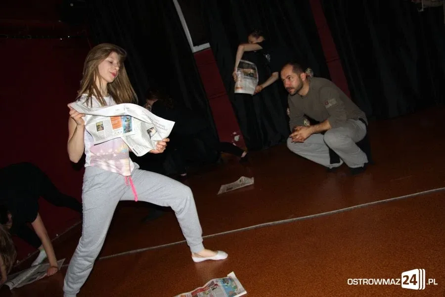 Warsztaty teatralne w Kotłowni (zdjęcia)