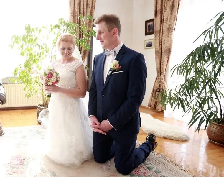 Wyjątkowy ślub Agnieszki i Roberta (zdjęcia)