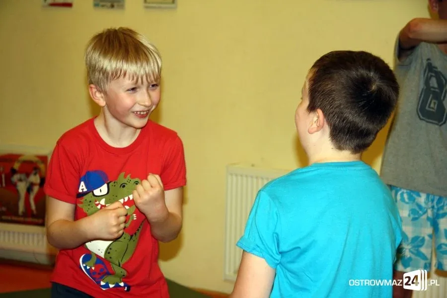Treningi kickboxingu dla dzieci w MOSiR (zdjęcia)