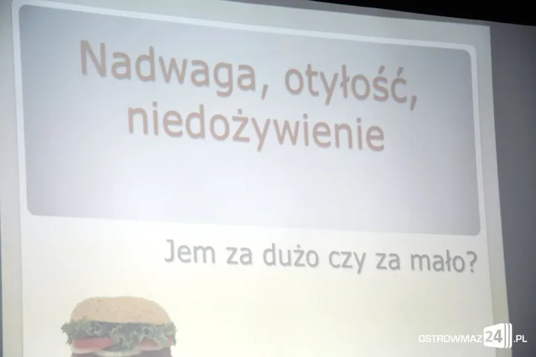 O odżywianiu na wykładzie UTW (zdjęcia)
