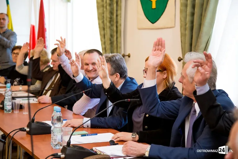 Niecodzienna sesja rady miasta (zdjęcia)