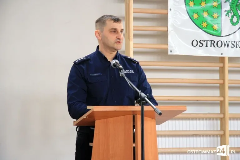 Holenderskie policjantki na spotkaniu z młodzieżą