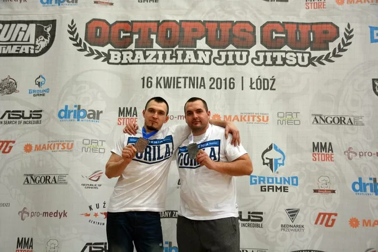 "Goryle" na podium Octopus BJJ (zdjęcia)
