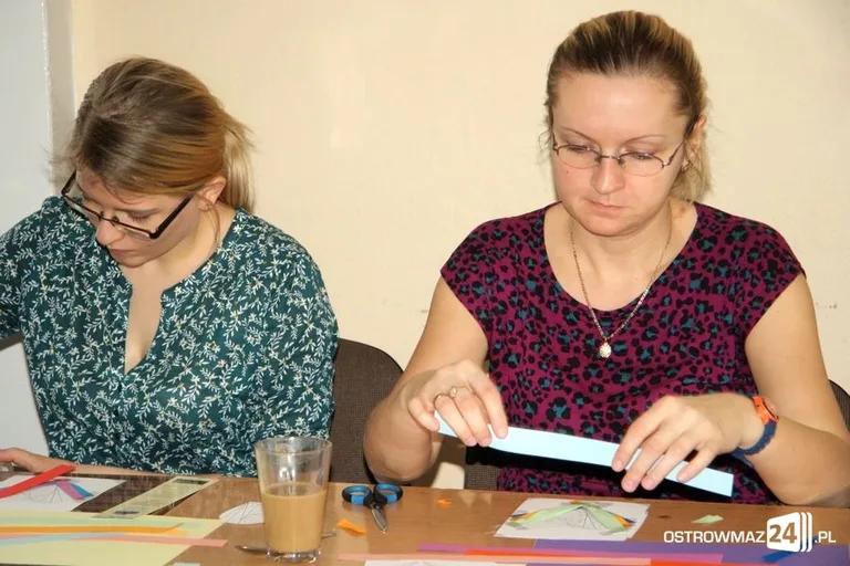 Warsztaty iris folding (zdjęcia)