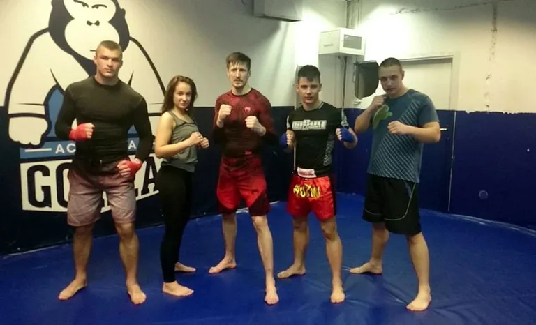Vitaly Hurkou uczył "goryle" muay thai (zdjęcia)