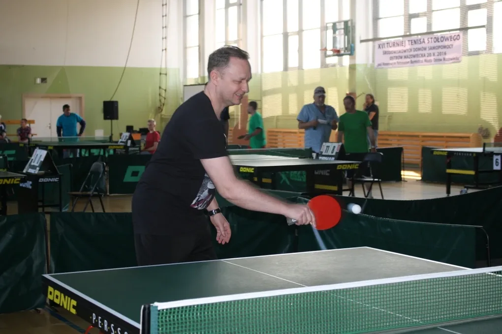 Zdjęcia z 16 Turnieju Tenisa Stołowego ŚDS
