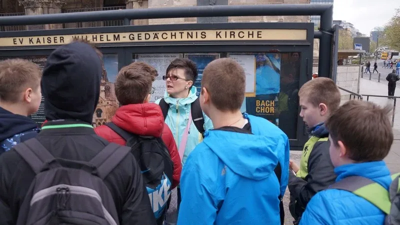 Ostrowscy uczniowie w Berlinie (zdjęcia)