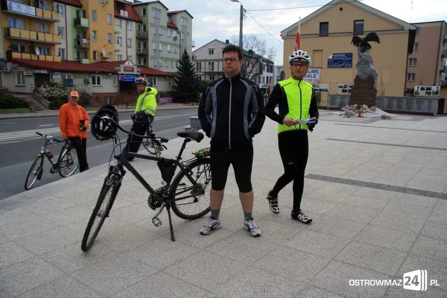 Rowerzyści też upamiętnili uchwalenie konstytucji
