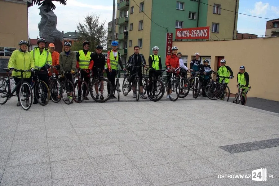 Rowerzyści też upamiętnili uchwalenie konstytucji