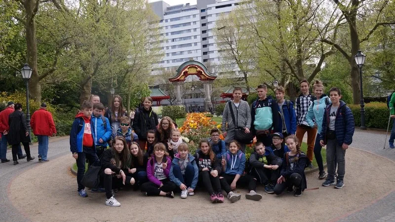 Ostrowscy uczniowie w Berlinie (zdjęcia)
