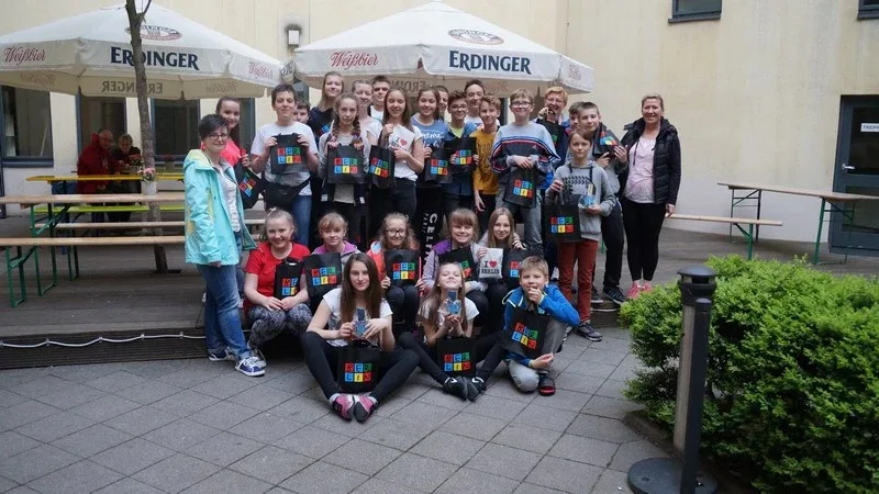 Ostrowscy uczniowie w Berlinie (zdjęcia)