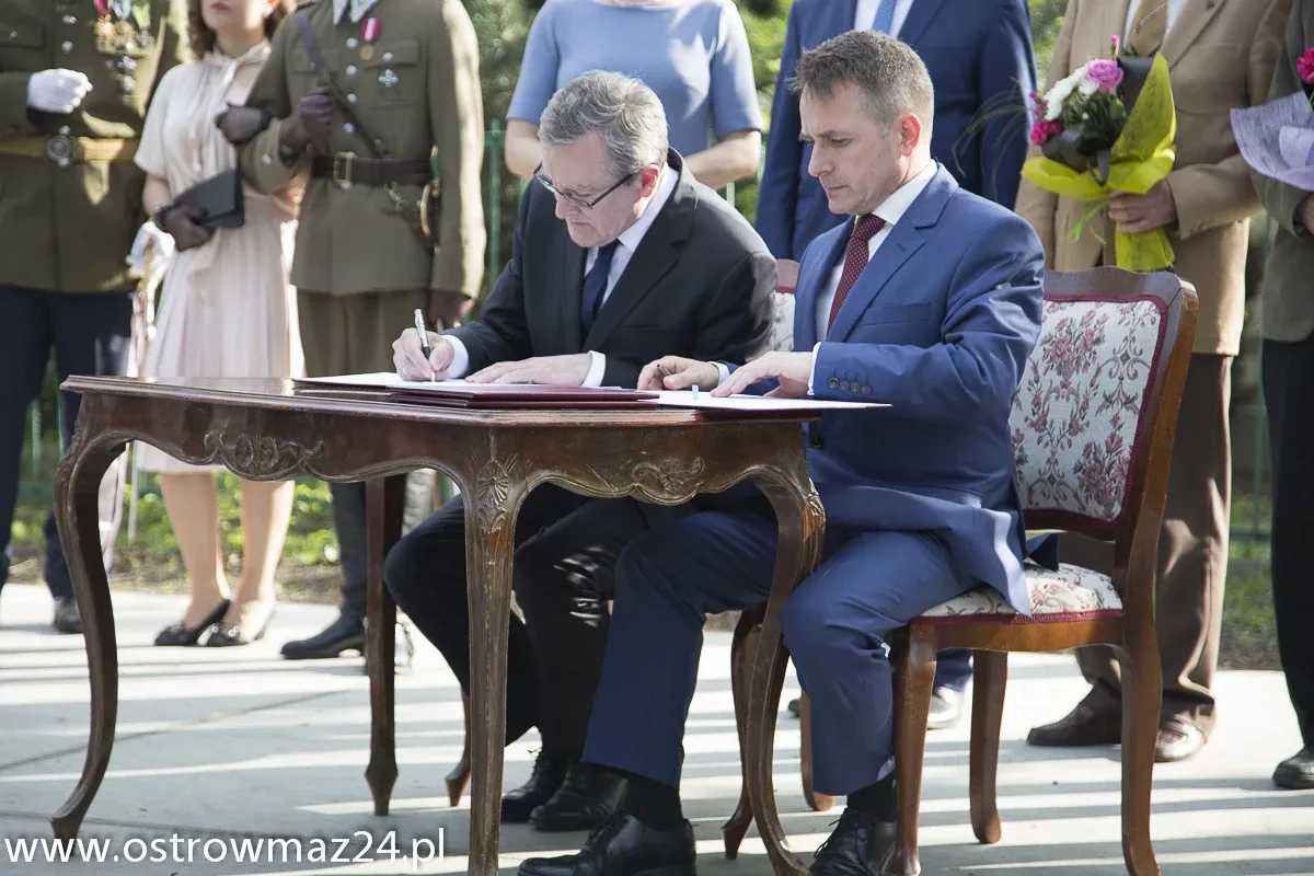 Ogólnopolskie media o uroczystościach w Ostrowi