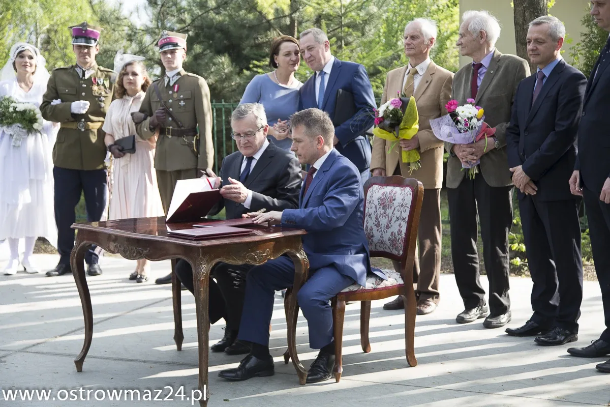 Ogólnopolskie media o uroczystościach w Ostrowi