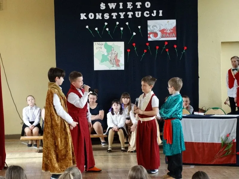 I rozbiór Polski i obrady sejmu w SP nr 1 (zdjęcia)