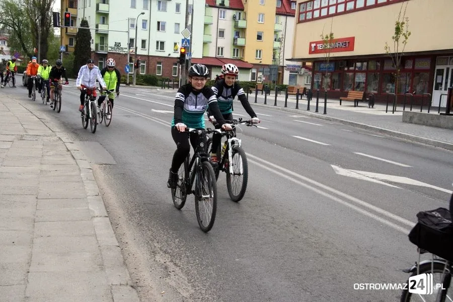 Rowerzyści też upamiętnili uchwalenie konstytucji