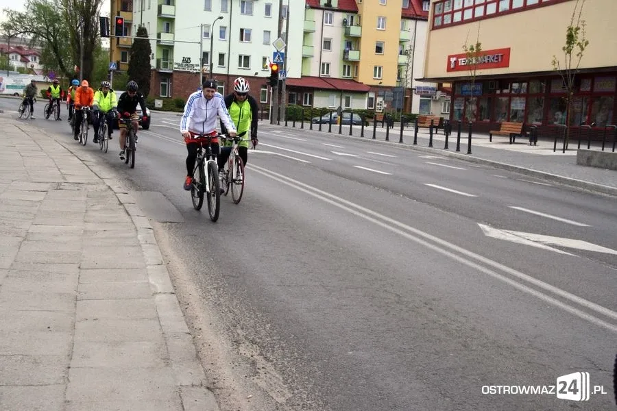 Rowerzyści też upamiętnili uchwalenie konstytucji