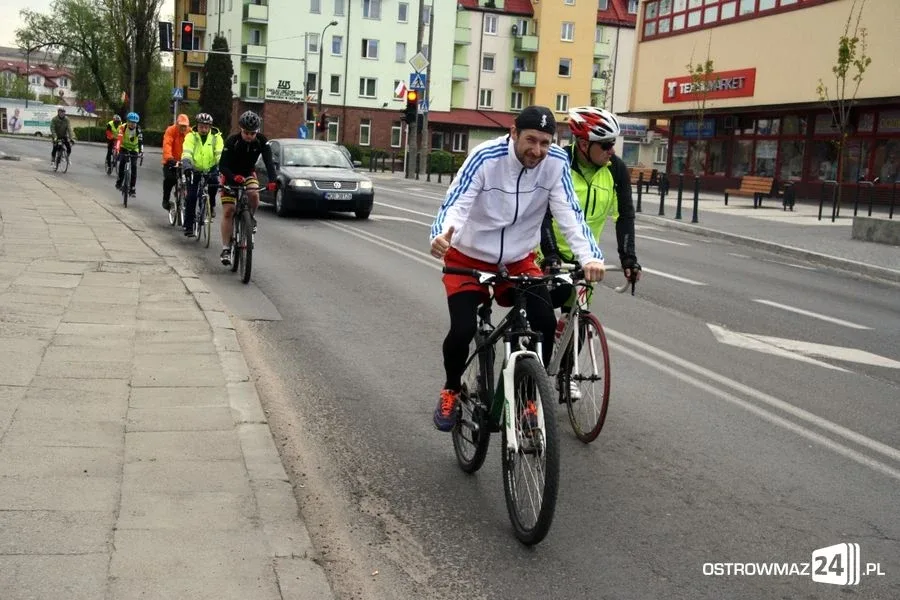 Rowerzyści też upamiętnili uchwalenie konstytucji