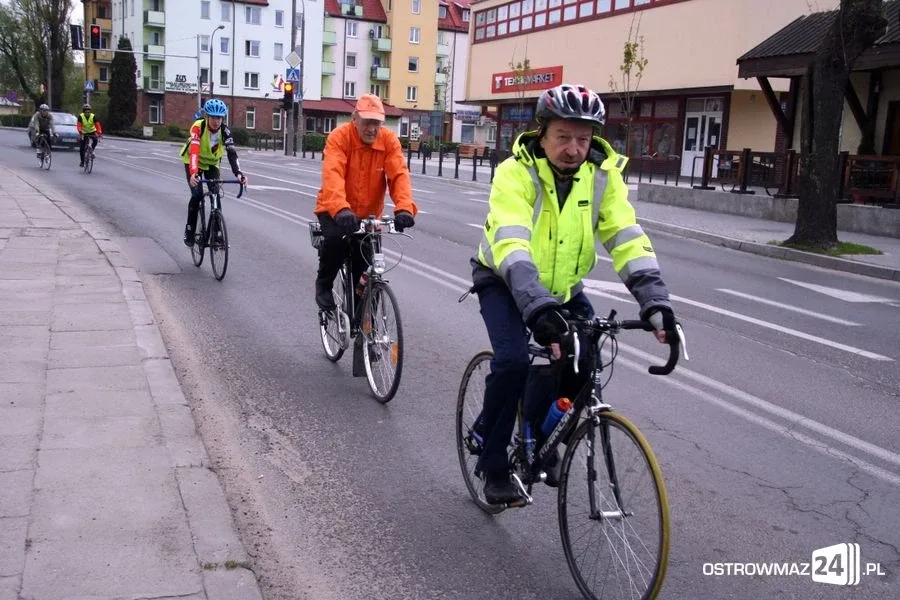 Rowerzyści też upamiętnili uchwalenie konstytucji