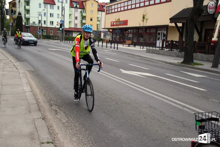 Rowerzyści też upamiętnili uchwalenie konstytucji