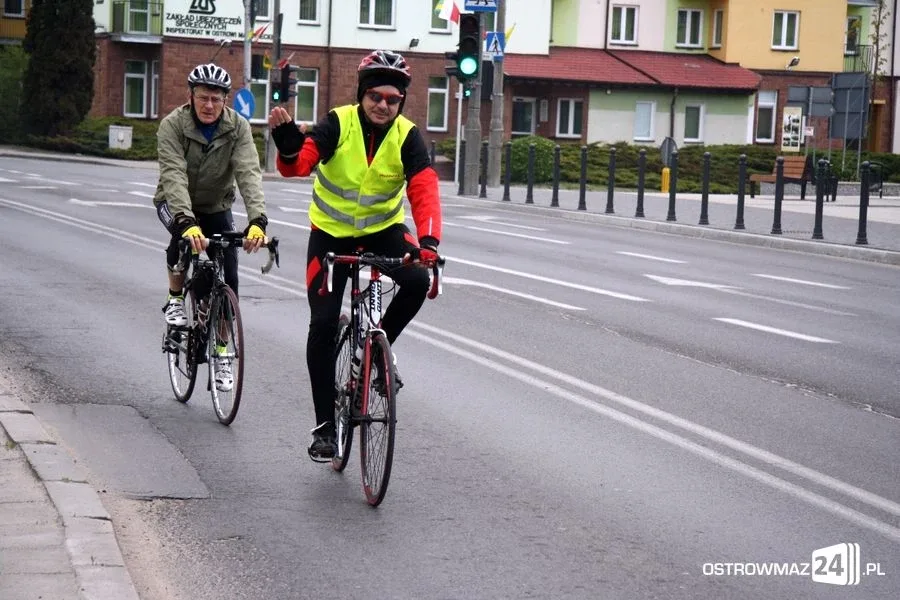 Rowerzyści też upamiętnili uchwalenie konstytucji