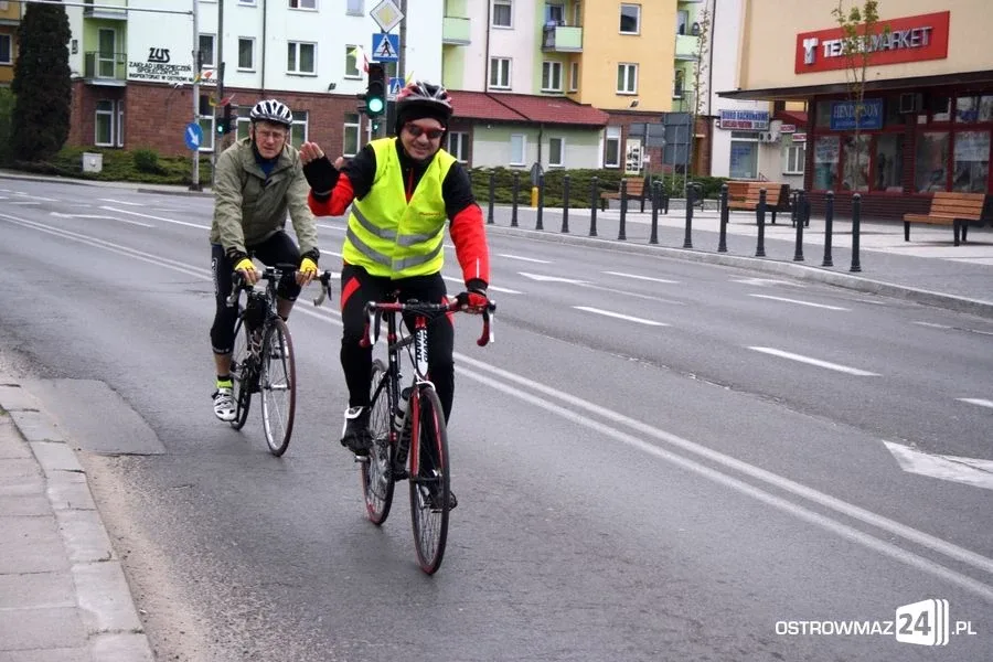 Rowerzyści też upamiętnili uchwalenie konstytucji