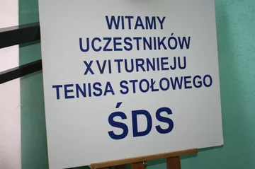 Zdjęcia z 16 Turnieju Tenisa Stołowego ŚDS