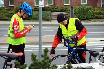 Rowerzyści też upamiętnili uchwalenie konstytucji