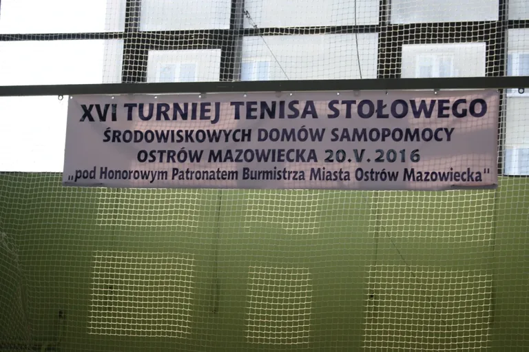 Zdjęcia z 16 Turnieju Tenisa Stołowego ŚDS