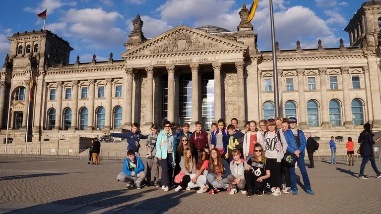 Ostrowscy uczniowie w Berlinie (zdjęcia)
