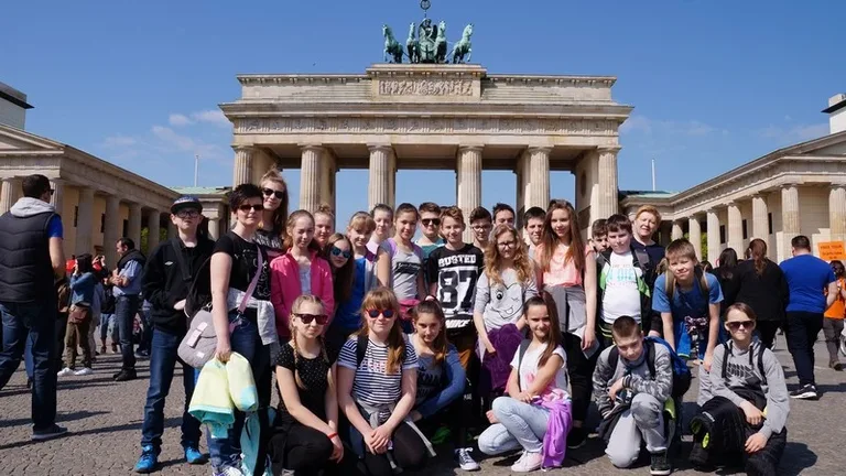 Ostrowscy uczniowie w Berlinie (zdjęcia)