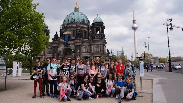 Ostrowscy uczniowie w Berlinie (zdjęcia)
