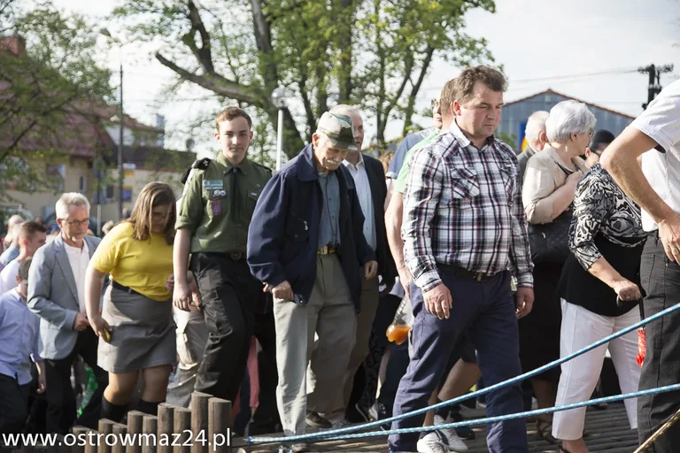 Inscenizacja ślubu Pileckich w Ostrowi (zdjęcia, wideo)