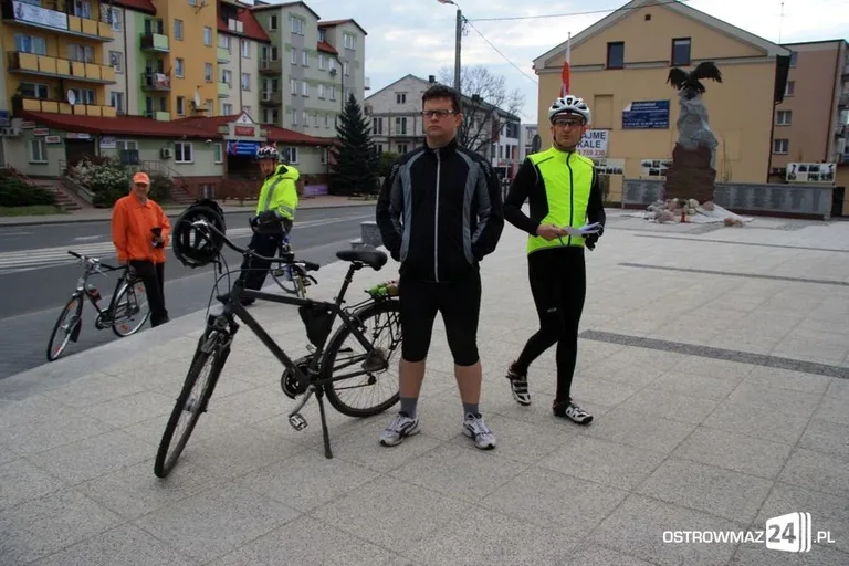 Rowerzyści też upamiętnili uchwalenie konstytucji
