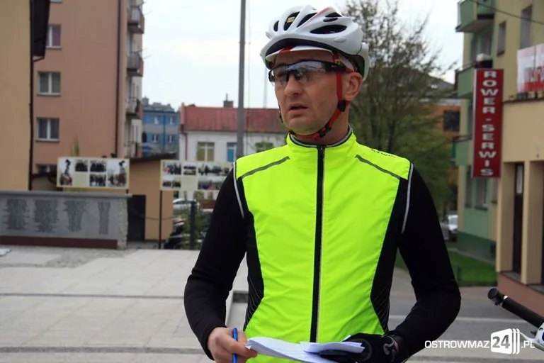 Rowerzyści też upamiętnili uchwalenie konstytucji