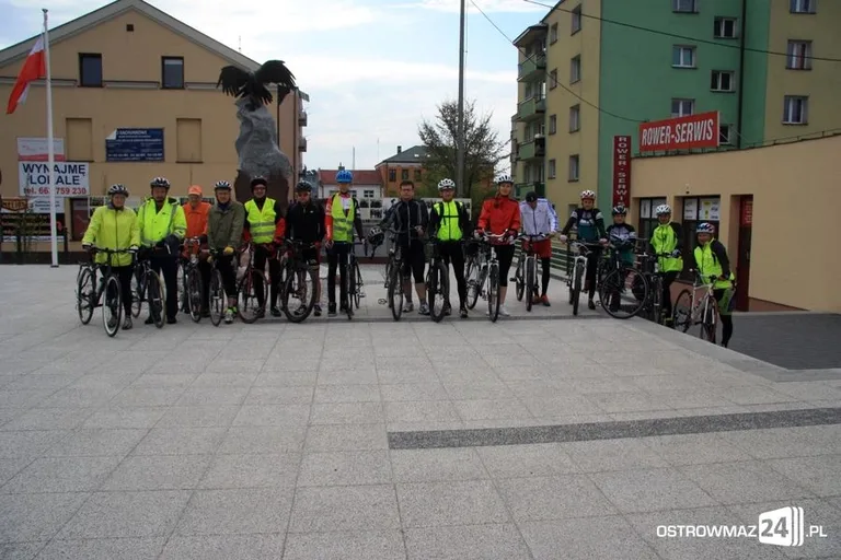 Rowerzyści też upamiętnili uchwalenie konstytucji