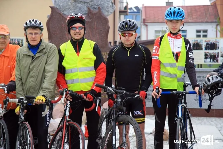 Rowerzyści też upamiętnili uchwalenie konstytucji