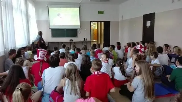 Strefa kibica w ZSP nr 3 (zdjęcia)