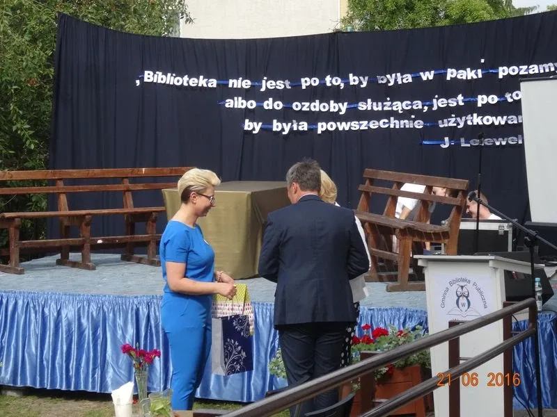 Wąsewo: oficjalne otwarcie biblioteki
