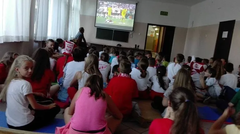 Strefa kibica w ZSP nr 3 (zdjęcia)