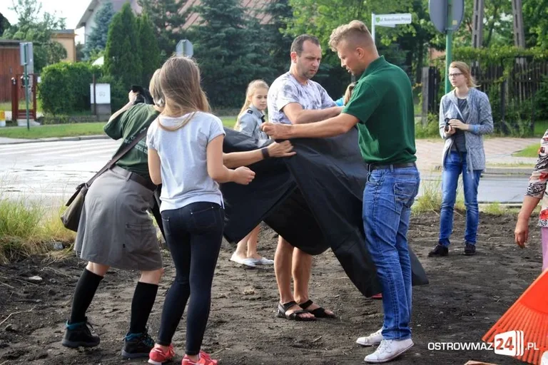 Ruszyły prace nad "Skwerkiem obfitości" (zdjęcia)