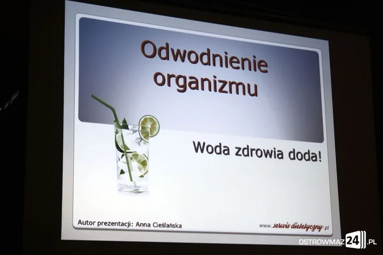 O wodzie i zdrowiu na wykładzie UTW (zdjęcia)