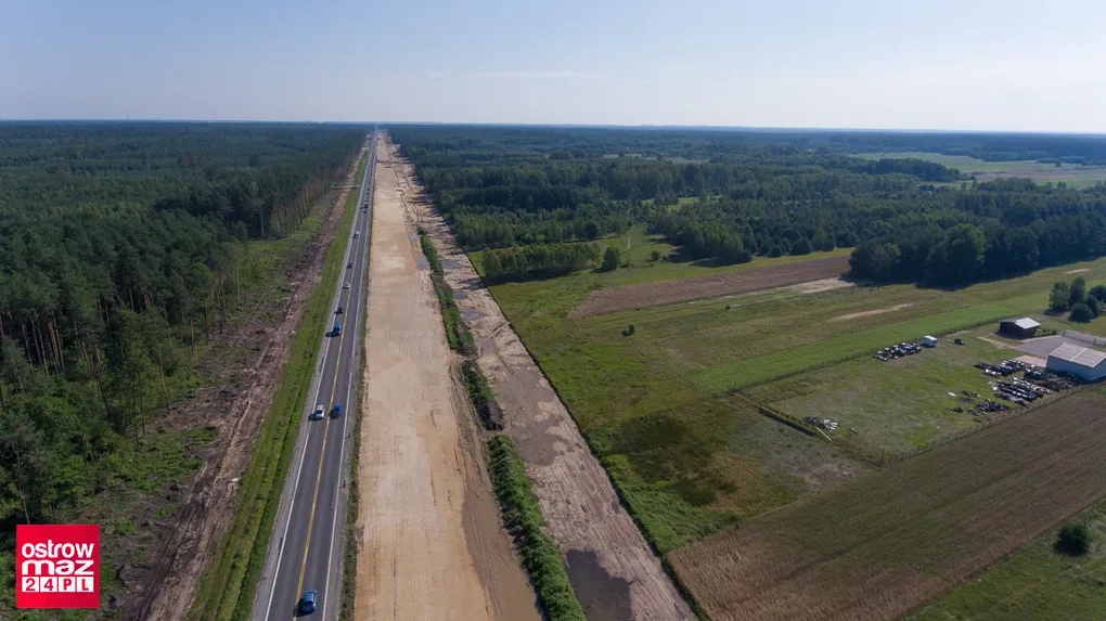 Budowa S8 idzie pełną parą (zdjęcia)
