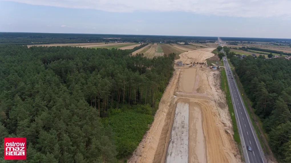 Budowa S8 idzie pełną parą (zdjęcia)